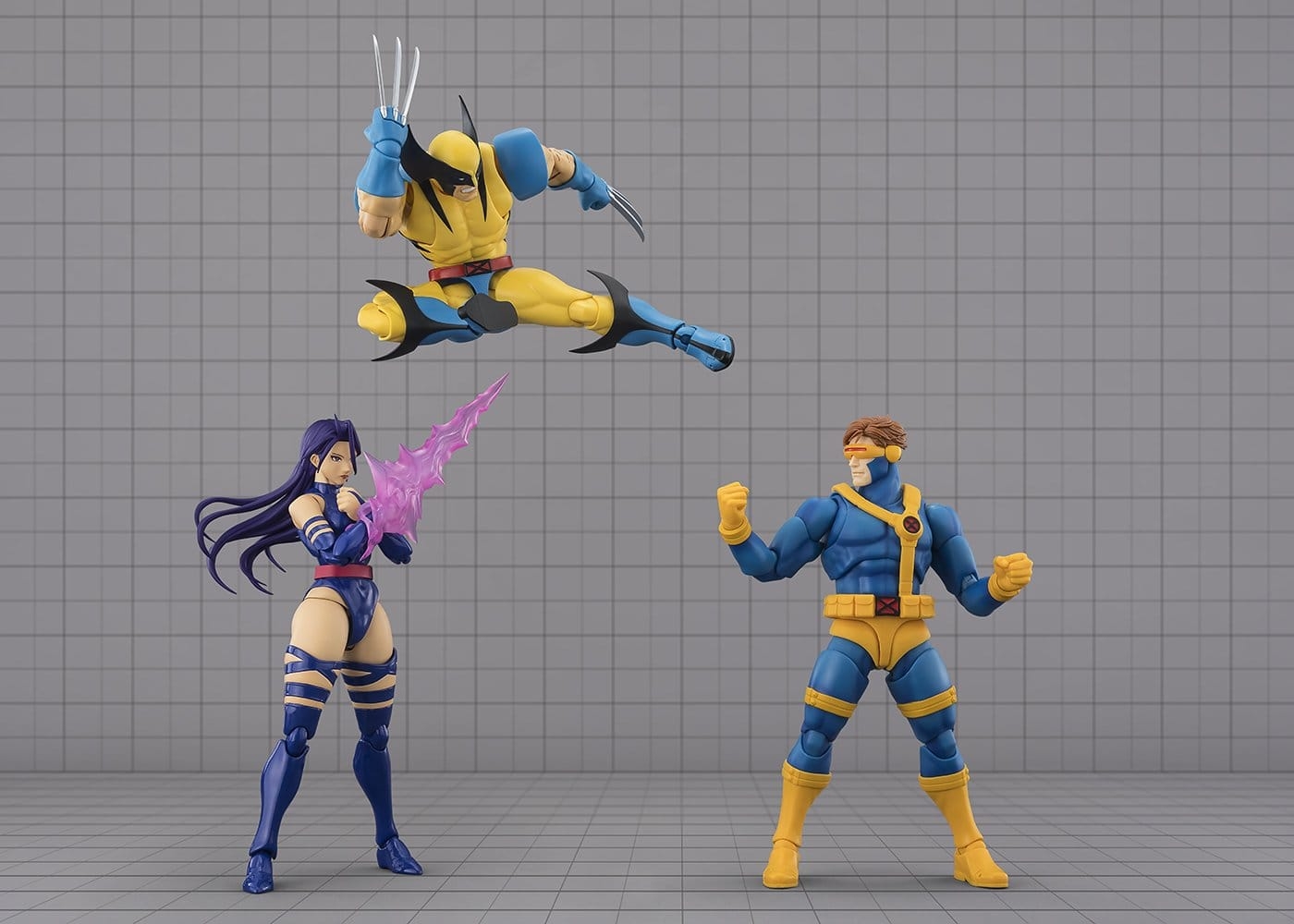 Psylocke (Gamerverse) S.H.Figuarts von Bandai Tamashii Nations - Marvel vs Capcom 16 cm Actionfigur