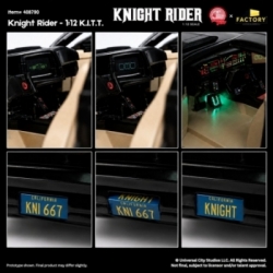 K.I.T.T. and Michael Knight von Ramen Toy - K-2000 (Knight Rider) 1/12 Maßstab Actionfigur