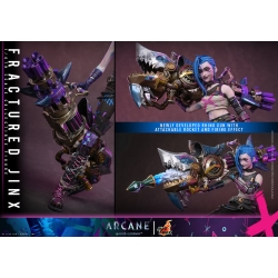 Jinx (Fractured) par Hot Toys - TMS183 - figurine 1/6 Arcane de 28 cm