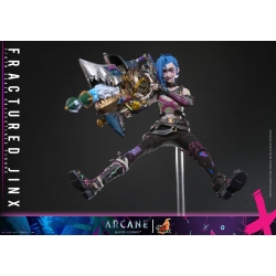 Jinx (Fractured) par Hot Toys - TMS183 - figurine 1/6 Arcane de 28 cm
