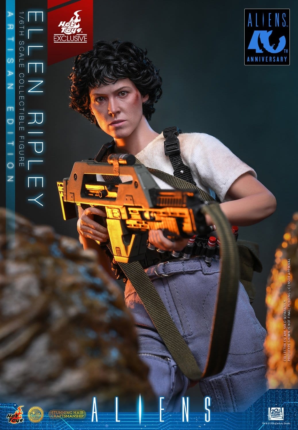 Ripley de Hot Toys Artisan Edition version - MMS896AE - figura de acción Aliens a escala 1/6