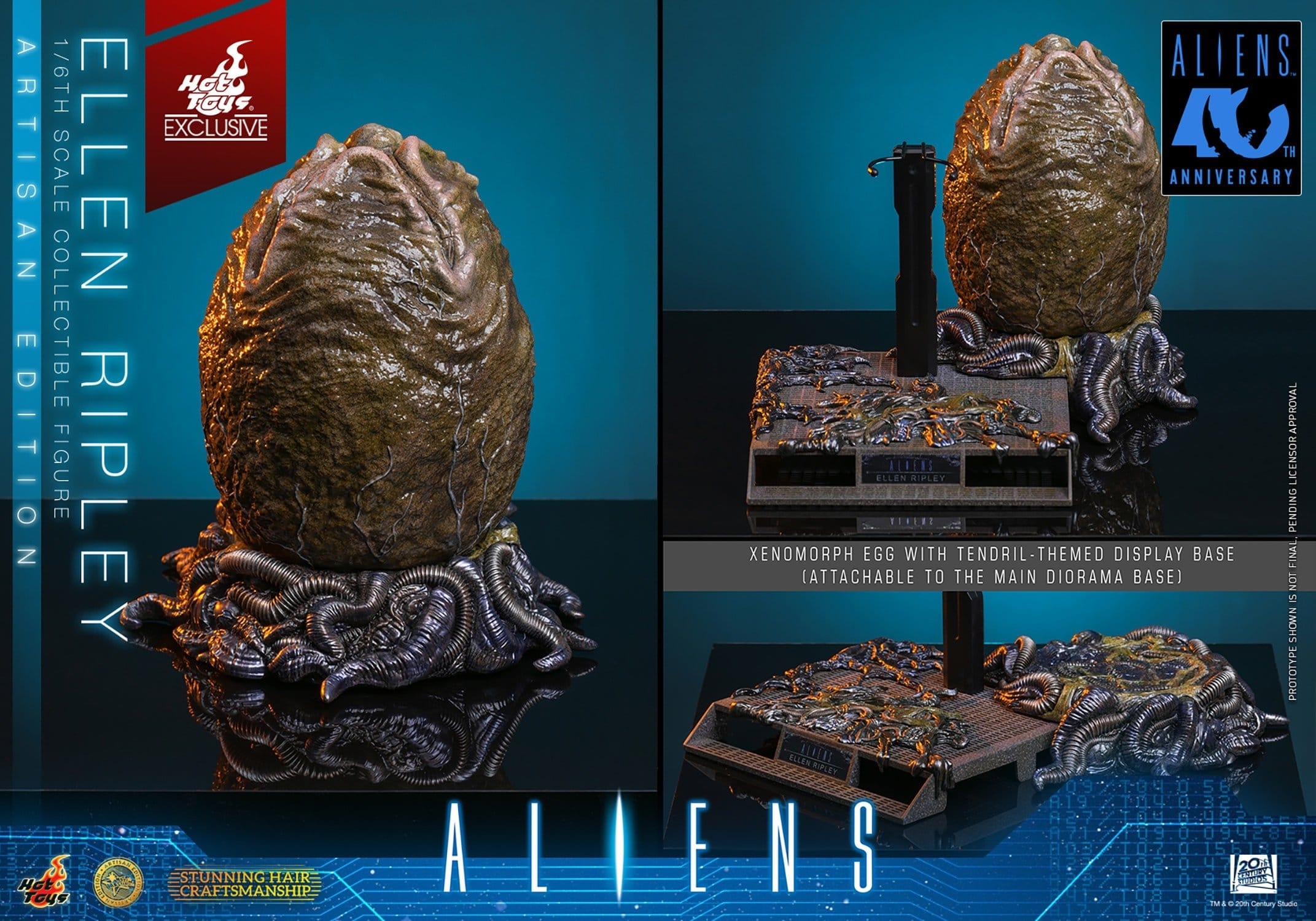 Ripley von Hot Toys Artisan Edition version - MMS896AE - Aliens 1/6 Maßstab Actionfigur