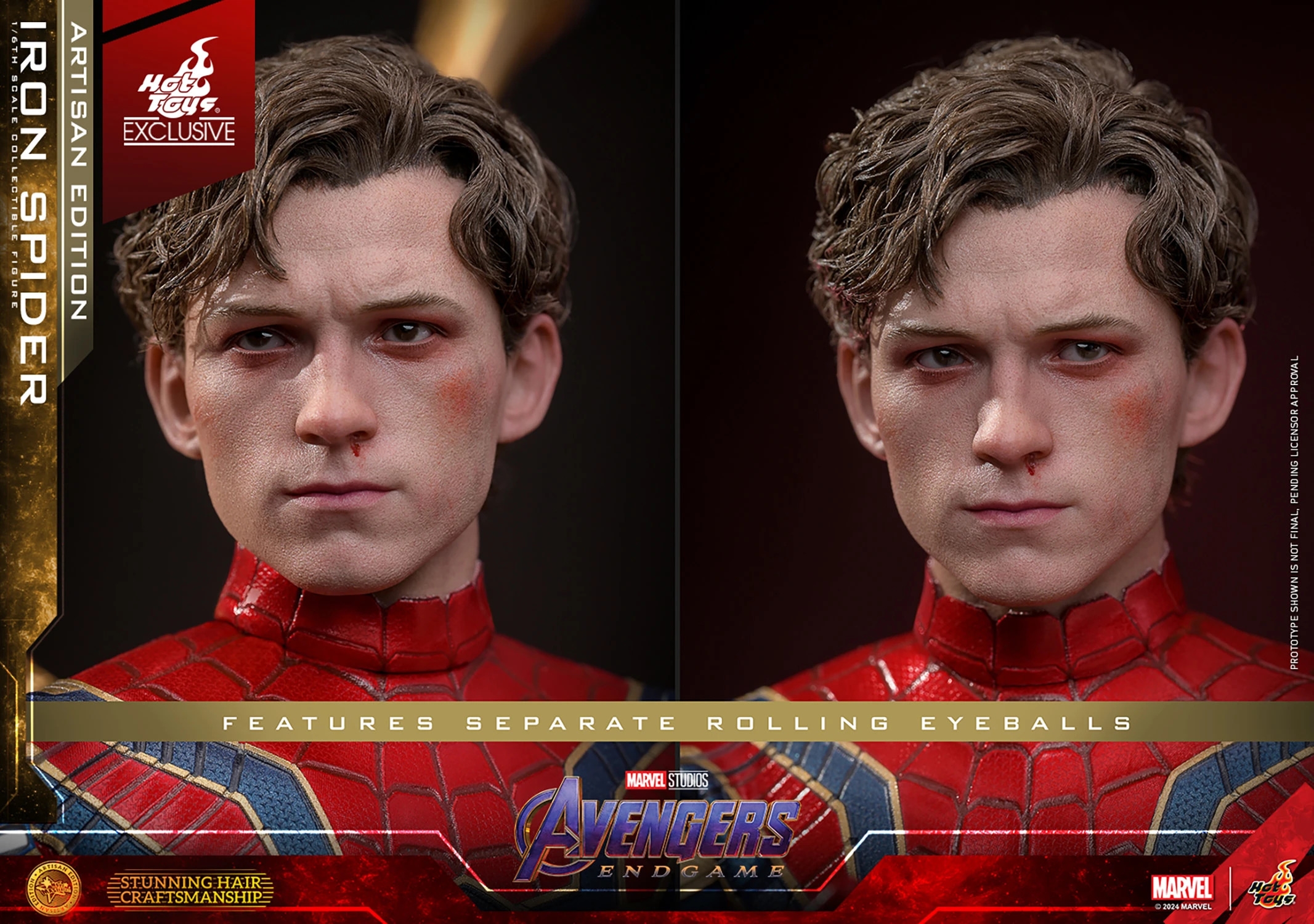Iron Spider Artisan Edition par Hot Toys - MMS762AE - figurine 1/6 Avengers Endgame de 28 cm