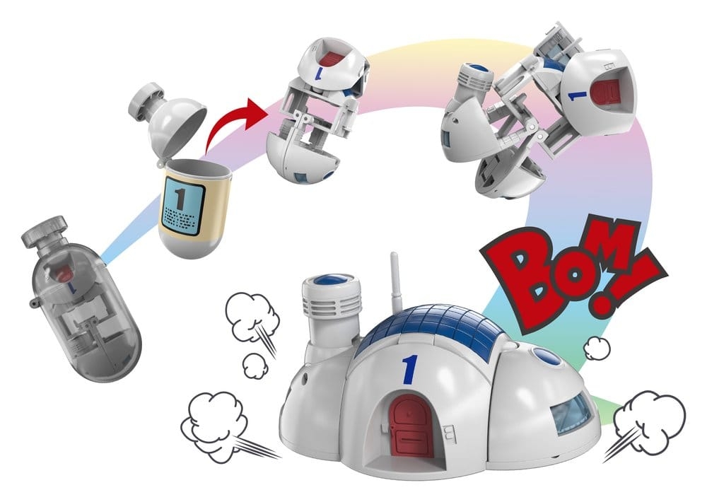 Hoi-Poi Capsule House (Capsule no.1) Changearts by Bandai Tamashii Nations - Dragon Ball 11 cm replica