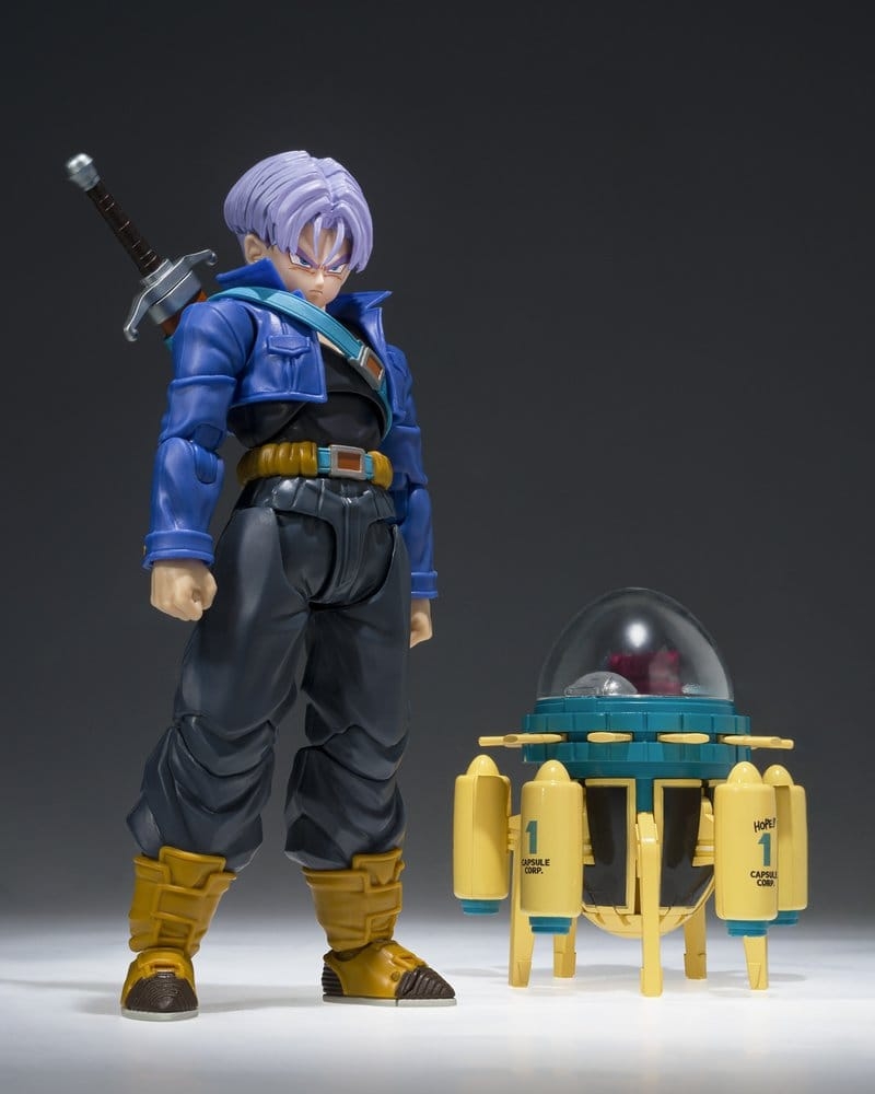 Hoi-Poi Trunks's Time Machine (Capsule no.433) Changearts de Bandai Tamashii Nations - réplica Dragon Ball de 11 cm