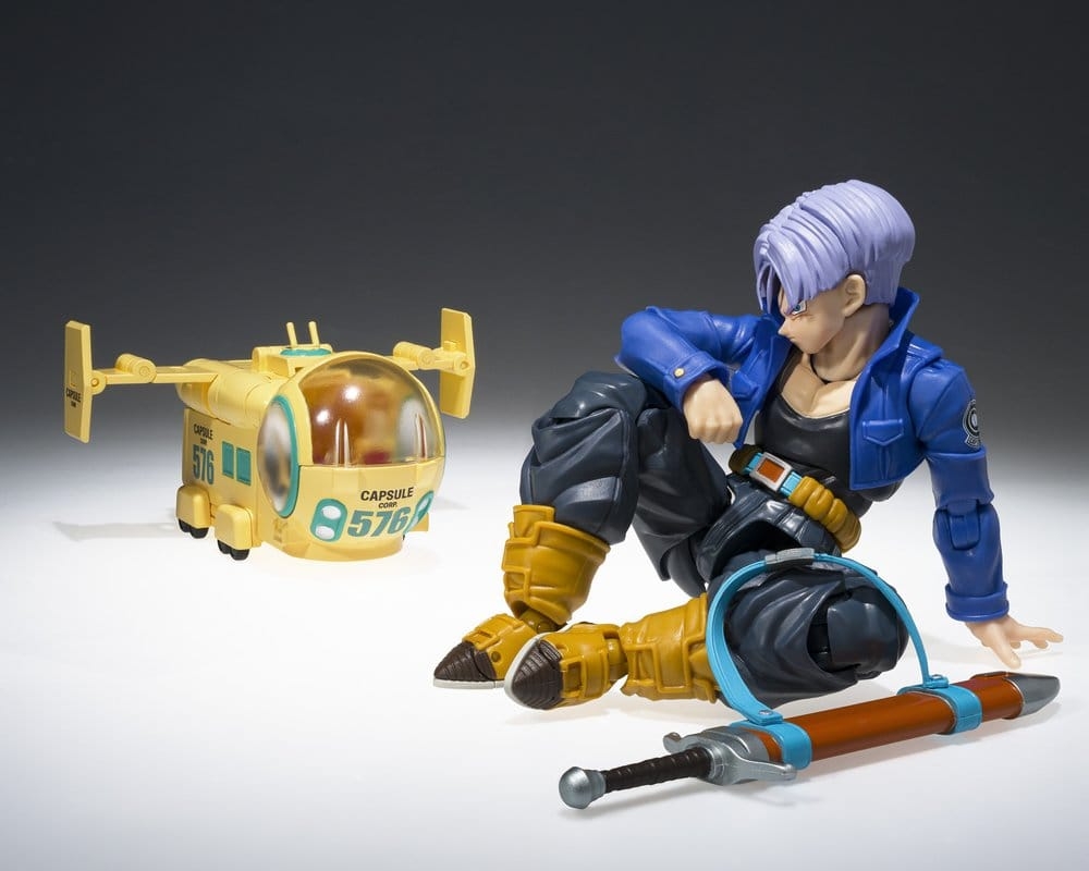 Hoi-Poi Bulma's Airplane (Capsule no.576) Changearts par Bandai Tamashii Nations - réplique Dragon Ball de 11 cm