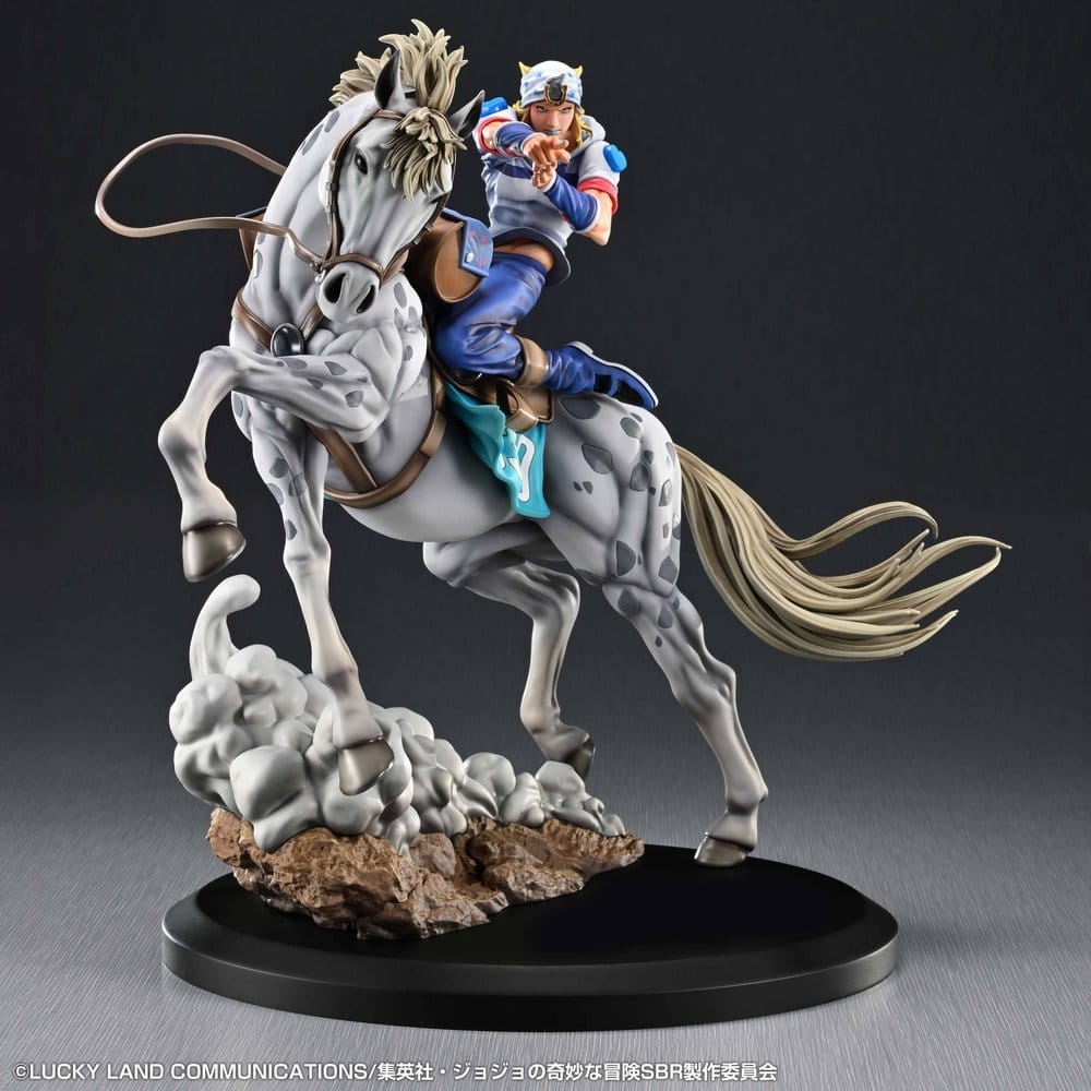 Johnny Joestar and Slow Dancer Chozo Art Collection von Medicos - JoJo's Bizarre Adventure: Steel Ball Run 30 cm Statue