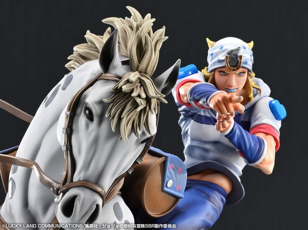 Johnny Joestar and Slow Dancer Chozo Art Collection par Medicos - statue JoJo's Bizarre Adventure: Steel Ball Run