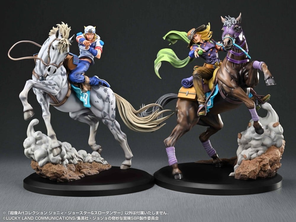 Johnny Joestar and Slow Dancer Chozo Art Collection van Medicos - JoJo's Bizarre Adventure: Steel Ball Run standbeeld