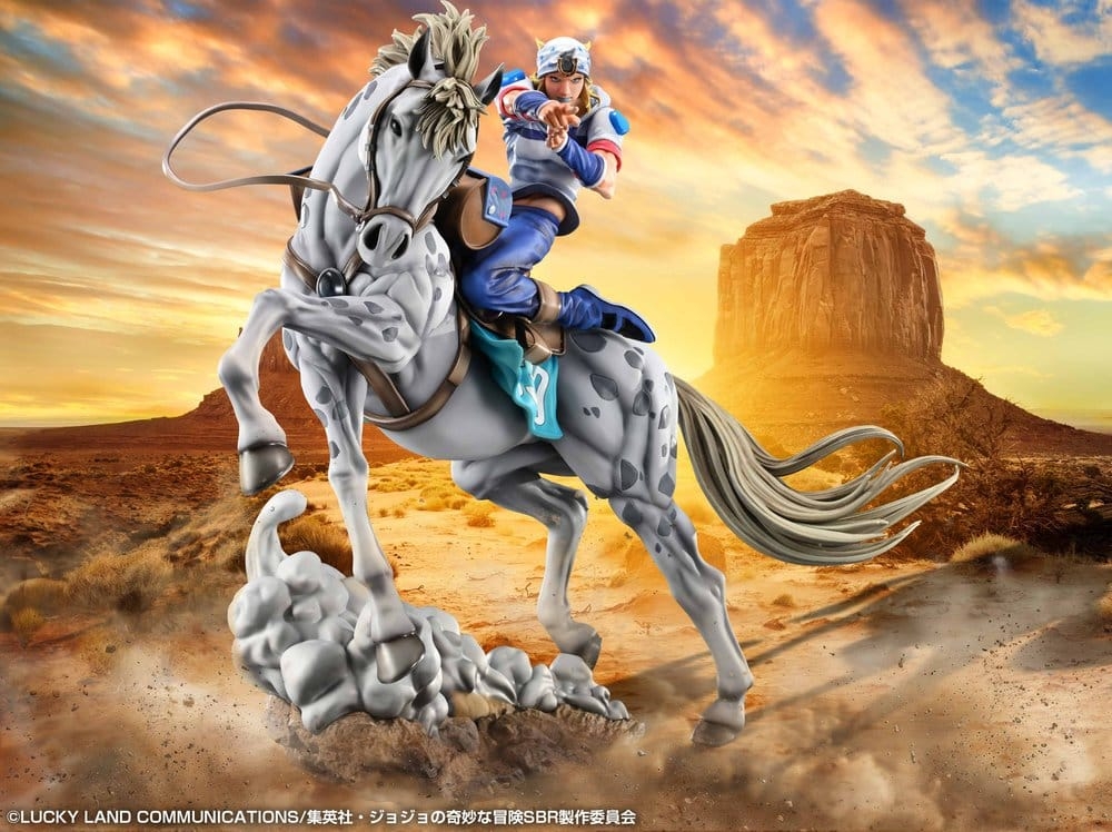 Johnny Joestar and Slow Dancer Chozo Art Collection de Medicos - estatua JoJo's Bizarre Adventure: Steel Ball Run