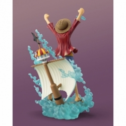Monkey D Luffy (Setting out for the New World) Figuarts Zero STARTune by Bandai Tamashii Nations - One Piece figure