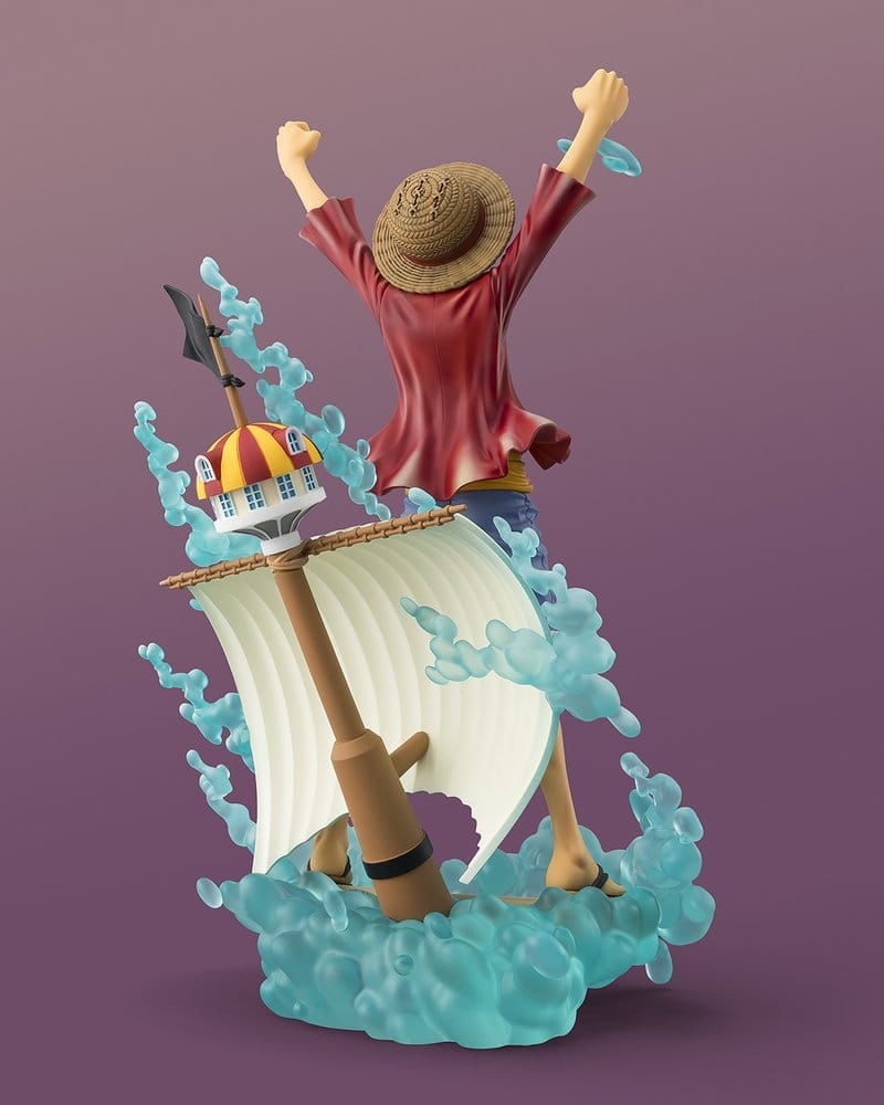 Monkey D Luffy (Setting out for the New World) Figuarts Zero STARTune von Bandai Tamashii Nations - One Piece Figur