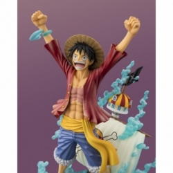 Monkey D Luffy (Setting out for the New World) Figuarts Zero STARTune van Bandai Tamashii Nations - One Piece figuur