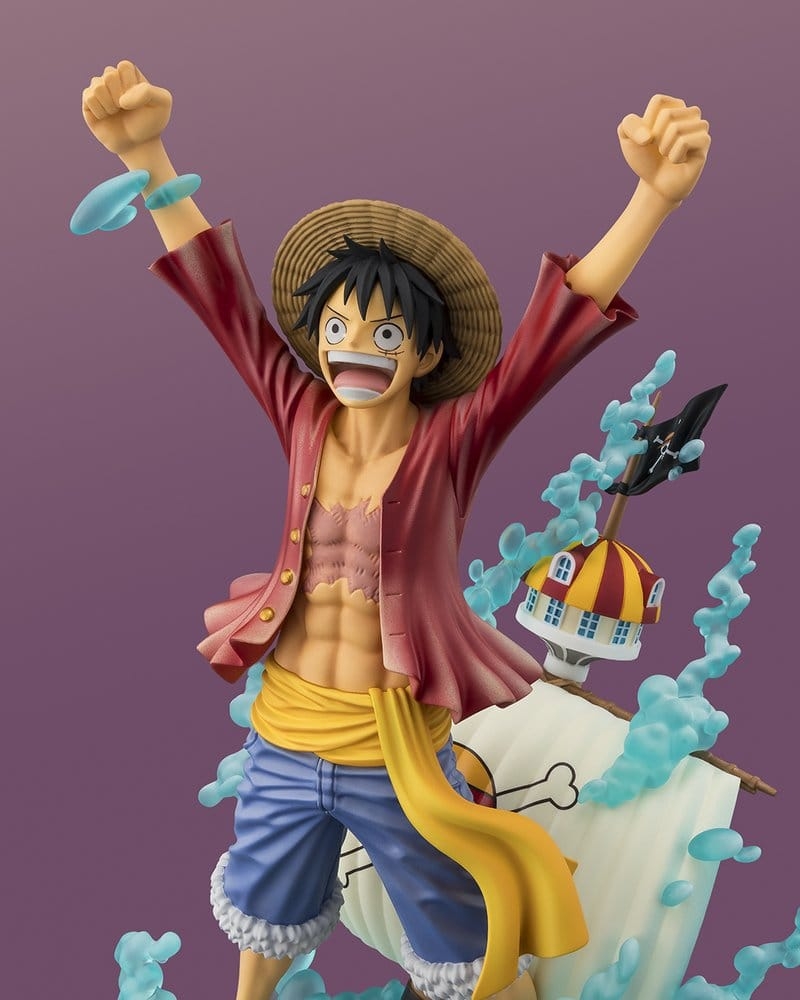 Monkey D Luffy (Setting out for the New World) Figuarts Zero STARTune di Bandai Tamashii Nations - figura One Piece
