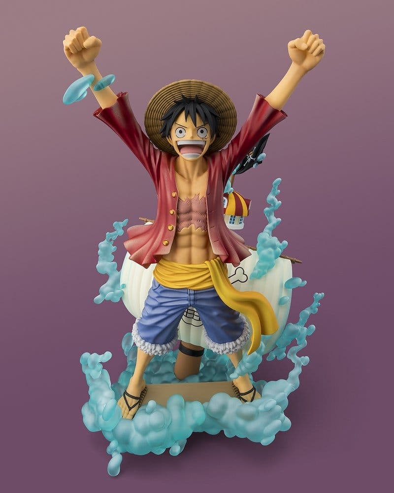 Monkey D Luffy (Setting out for the New World) Figuarts Zero STARTune by Bandai Tamashii Nations - One Piece figure