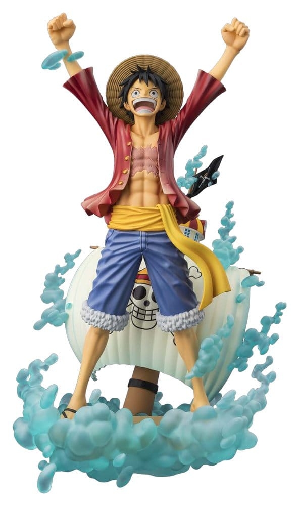 Monkey D Luffy (Setting out for the New World) Figuarts Zero STARTune van Bandai Tamashii Nations - One Piece figuur