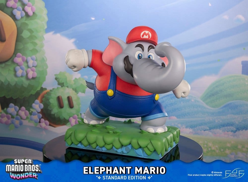 Elephant Mario de First 4 Figures Standard version - estatua Super Mario Bros. Wonder de 43 cm