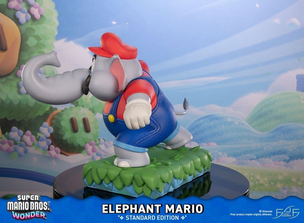 Elephant Mario de First 4 Figures Standard version - estatua Super Mario Bros. Wonder de 43 cm