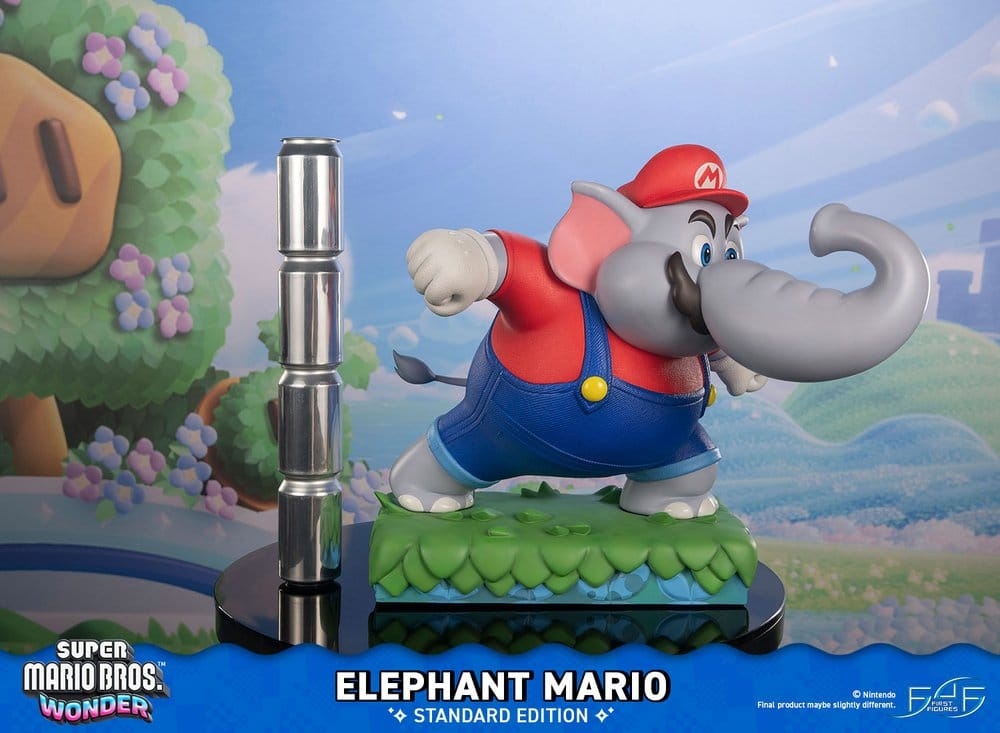 Elephant Mario di First 4 Figures Standard version - statua Super Mario Bros. Wonder alta 43 cm