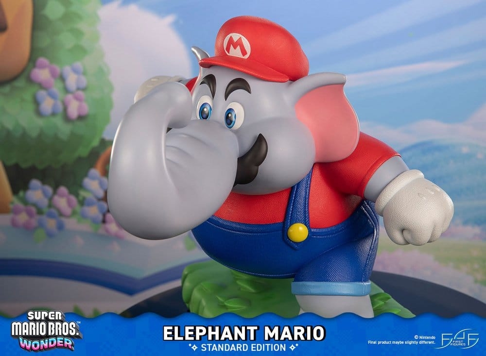 Elephant Mario Standard par First 4 Figures - statue Super Mario Bros. Wonder de 43 cm