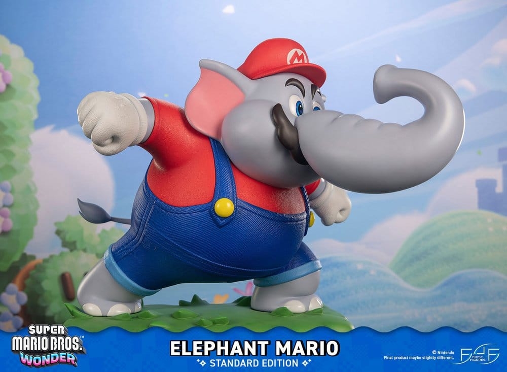 Elephant Mario Standard par First 4 Figures - statue Super Mario Bros. Wonder de 43 cm