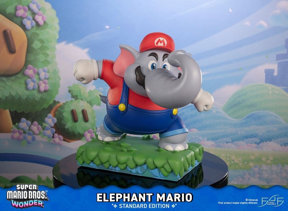 Elephant Mario Standard par First 4 Figures - statue Super Mario Bros. Wonder de 43 cm
