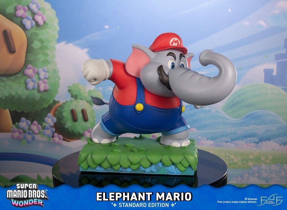 Elephant Mario von First 4 Figures Standard version - Super Mario Bros. Wonder 43 cm Statue