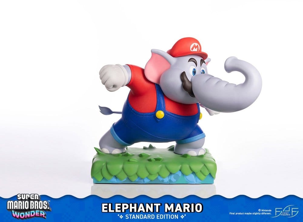 Elephant Mario Standard par First 4 Figures - statue Super Mario Bros. Wonder de 43 cm