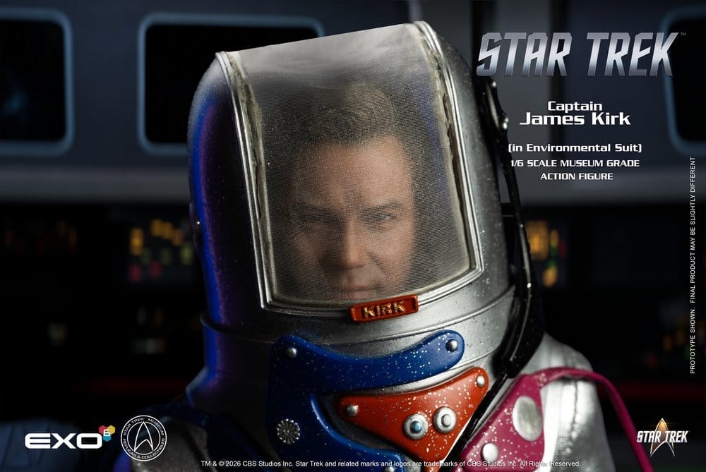 Captain James T. Kirk (in Environmental Suit) von Exo-6 - Star Trek 1/6 Maßstab Actionfigur