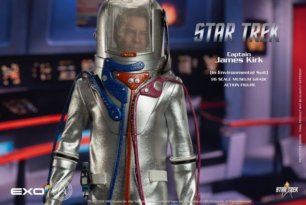 Captain James T. Kirk (in Environmental Suit) di Exo-6 - action figure Star Trek in scala 1/6