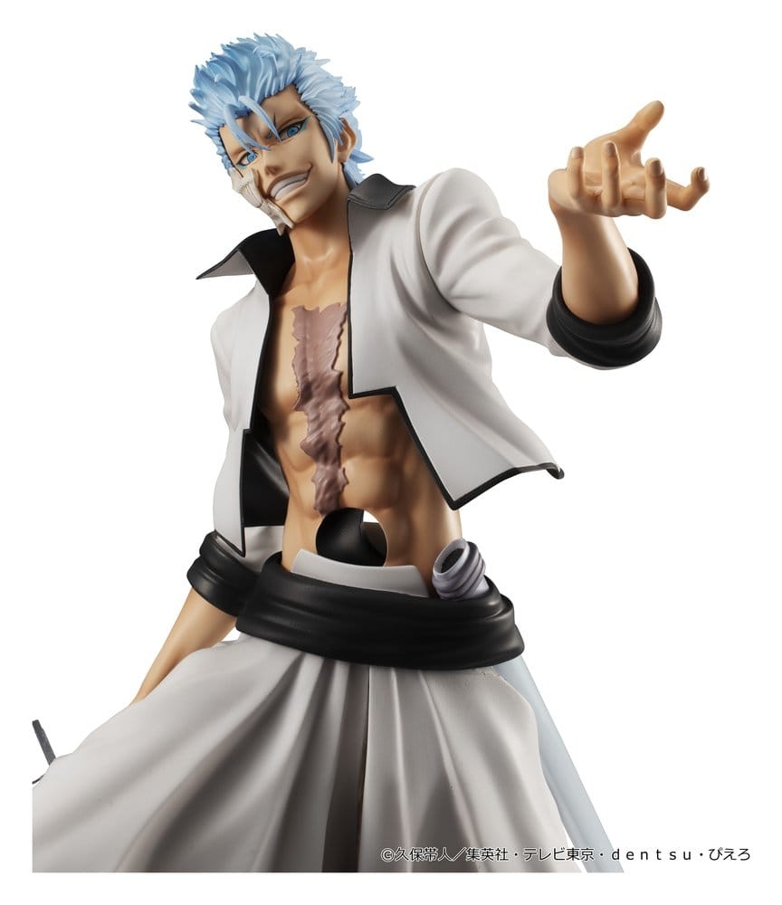 Grimmjow Jaegerjaquez GEM par Megahouse - figurine Bleach de 25 cm