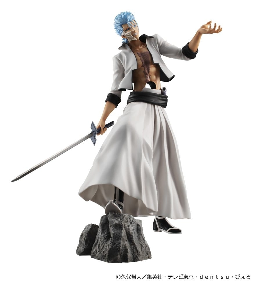 Grimmjow Jaegerjaquez GEM van Megahouse - Bleach 25 cm figuur