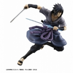 Sasuke Uchiha (Shinobi World War) GEM van Megahouse - Naruto Shippuden 23 cm figuur