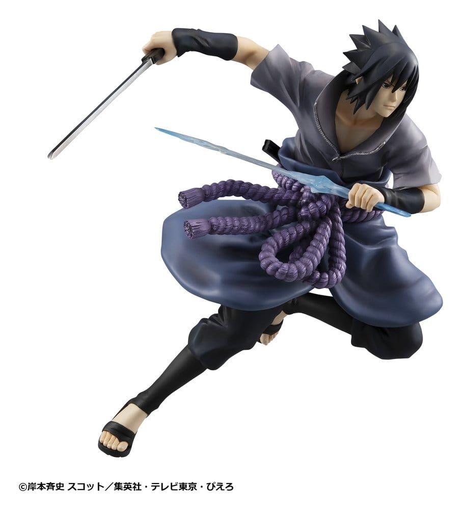 Sasuke Uchiha (Shinobi World War) GEM by Megahouse - Naruto Shippuden 23 cm figure