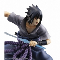 Sasuke Uchiha (Shinobi World War) GEM van Megahouse - Naruto Shippuden 23 cm figuur