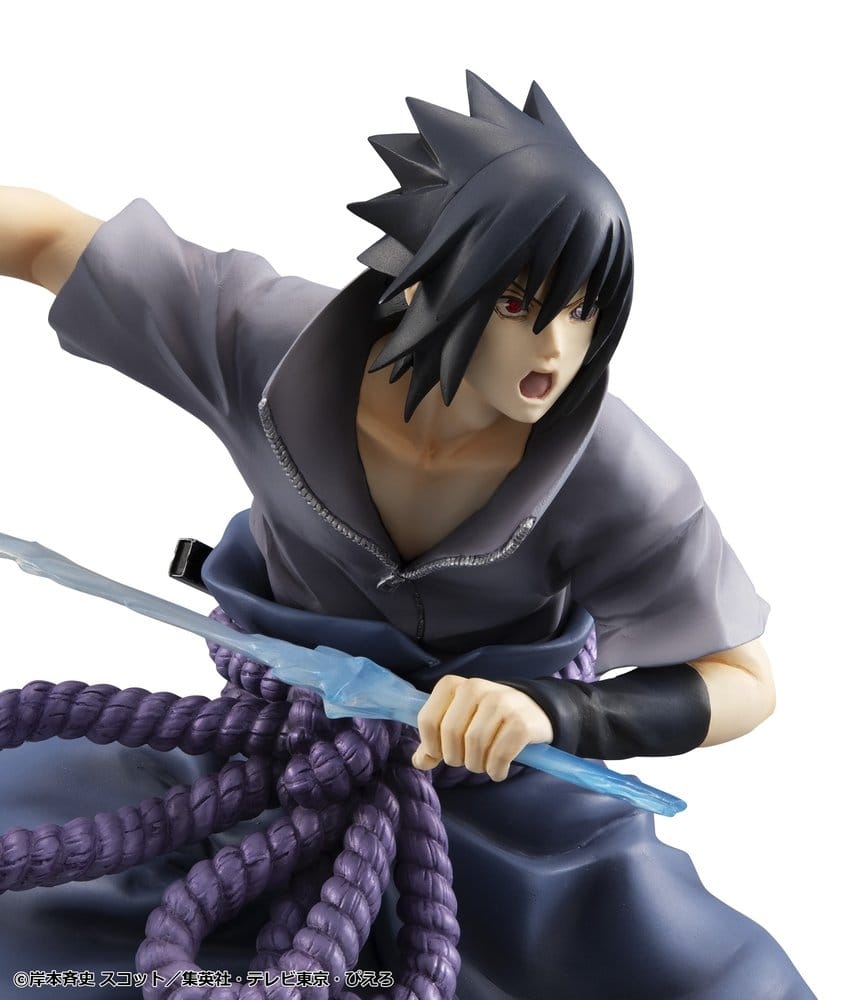 Sasuke Uchiha (Shinobi World War) GEM van Megahouse - Naruto Shippuden 23 cm figuur