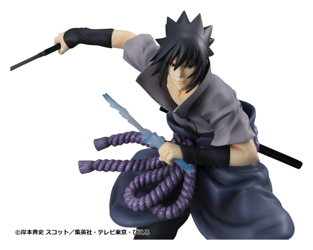 Sasuke Uchiha (Shinobi World War) GEM van Megahouse - Naruto Shippuden 23 cm figuur