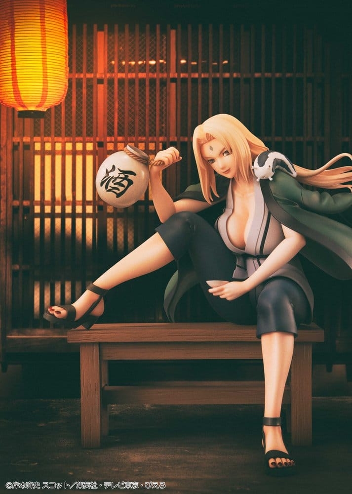 Tsunade Gals de Megahouse Ver.2 version - figura Naruto Shippuden de 16 cm