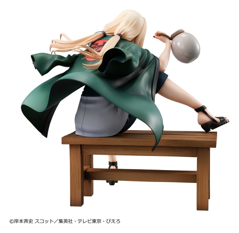 Tsunade Gals Ver.2 par Megahouse - figurine Naruto Shippuden de 16 cm