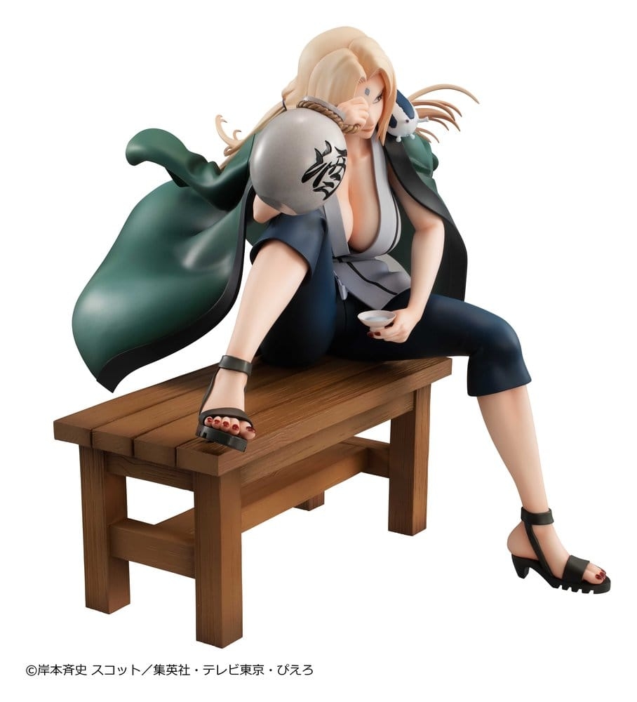 Tsunade Gals Ver.2 par Megahouse - figurine Naruto Shippuden de 16 cm