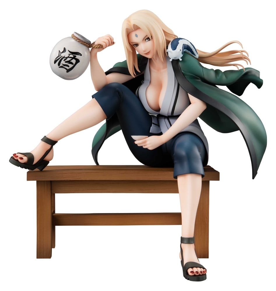 Tsunade Gals van Megahouse Ver.2 version - Naruto Shippuden 16 cm figuur