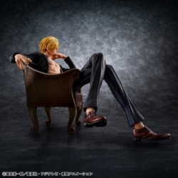 Sanji Portrait of Pirates POP S.O.C. Ver.R par Megahouse - figurine One Piece de 14 cm
