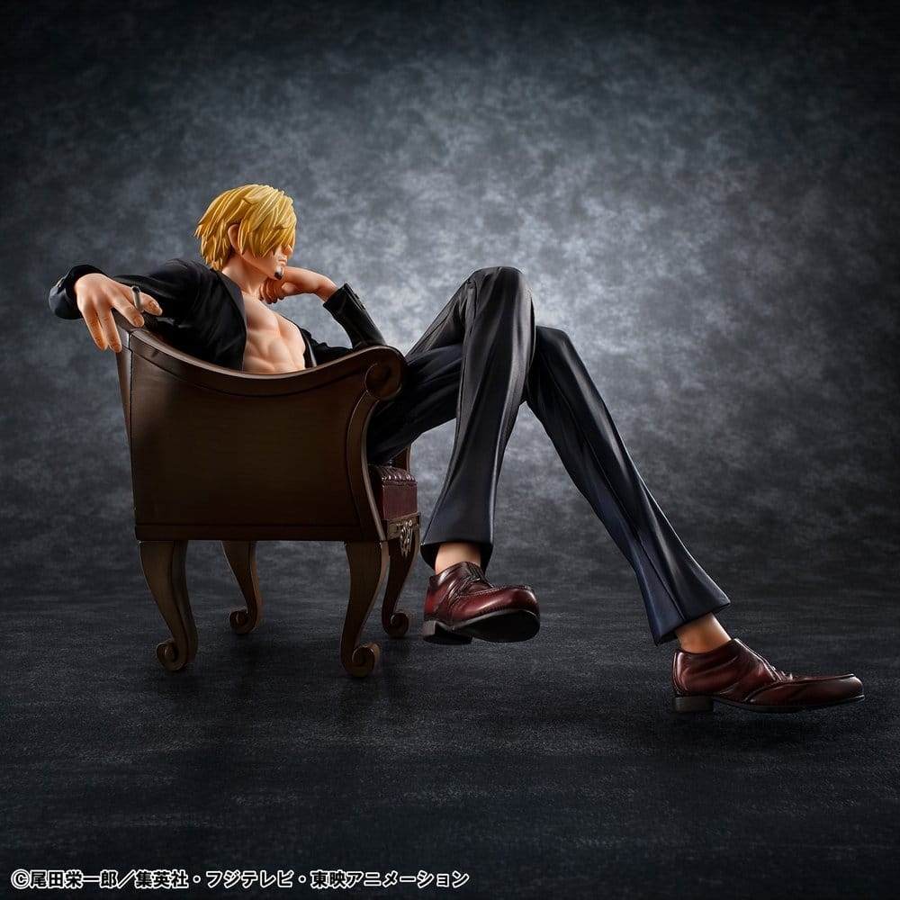 Sanji Portrait of Pirates POP S.O.C. van Megahouse Ver.R version - One Piece 14 cm figuur