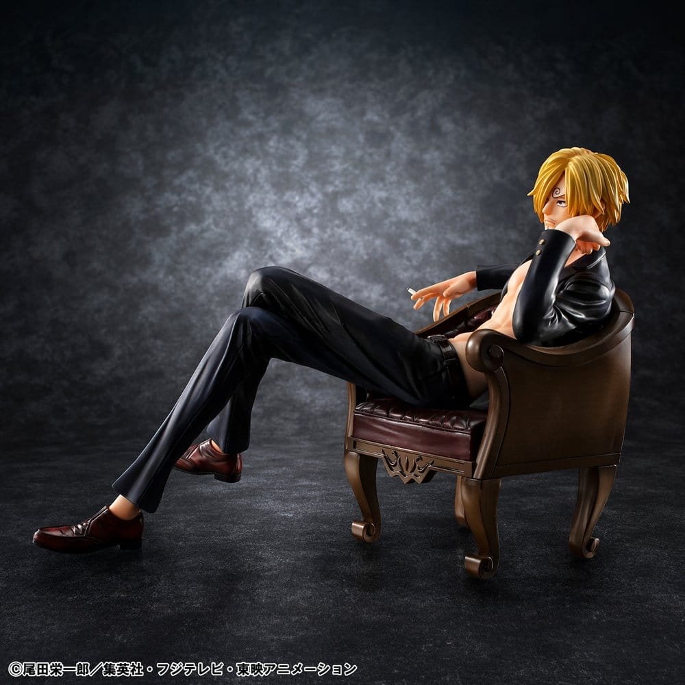 Sanji Portrait of Pirates POP S.O.C. Ver.R par Megahouse - figurine One Piece de 14 cm