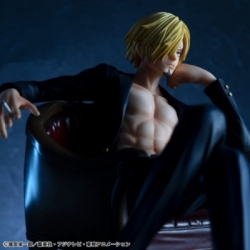 Sanji Portrait of Pirates POP S.O.C. von Megahouse Ver.R version - One Piece 14 cm Figur