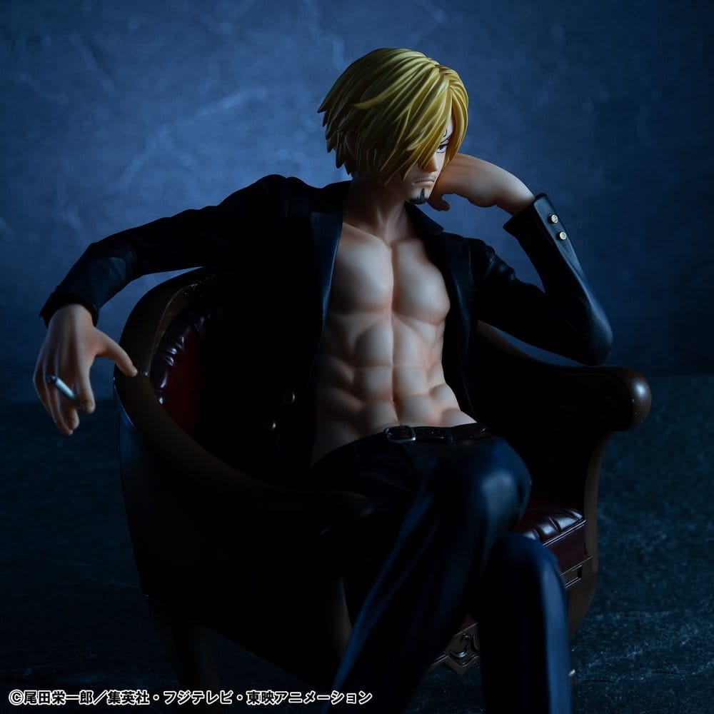 Sanji Portrait of Pirates POP S.O.C. von Megahouse Ver.R version - One Piece 14 cm Figur