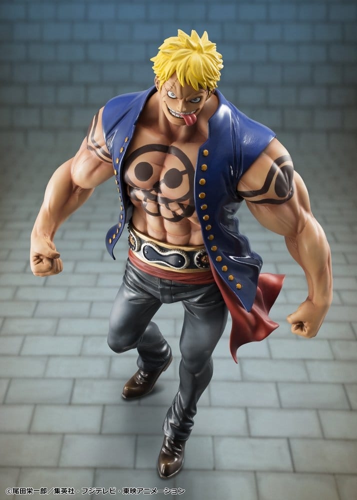 Bellamy the Hyena Portrait of Pirates POP Sailing Again by Megahouse - One Piece 25 cm figure