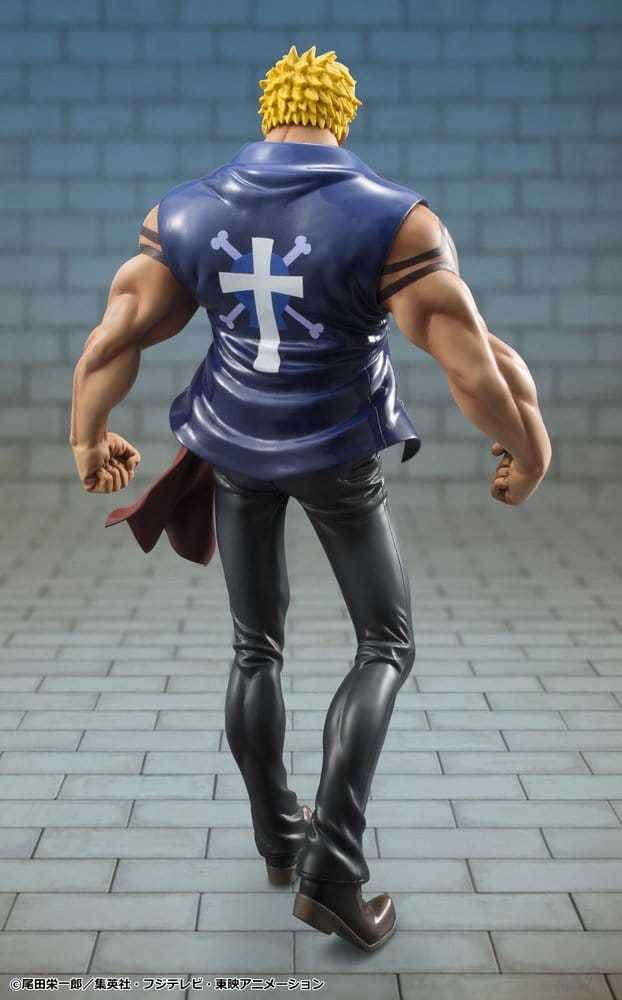 Bellamy the Hyena Portrait of Pirates POP Sailing Again di Megahouse - figura One Piece alta 25 cm