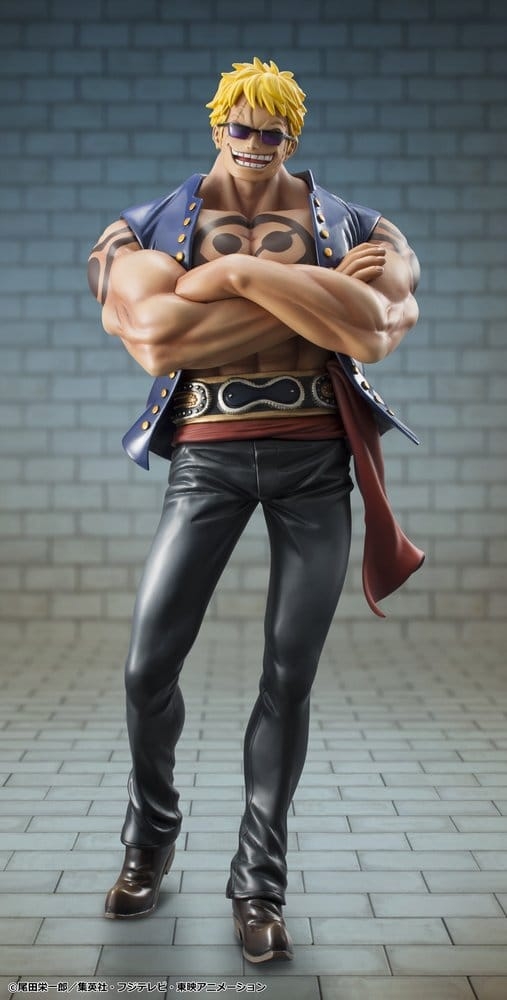 Bellamy the Hyena Portrait of Pirates POP Sailing Again von Megahouse - One Piece 25 cm Figur