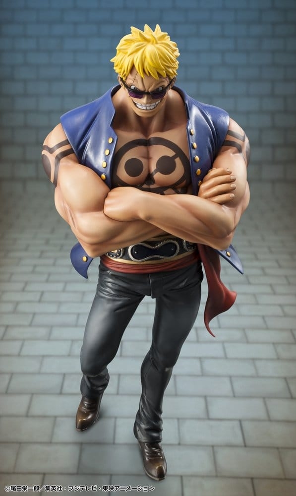 Bellamy the Hyena Portrait of Pirates POP Sailing Again von Megahouse - One Piece 25 cm Figur